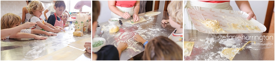 destination photography italy homemade ravioli