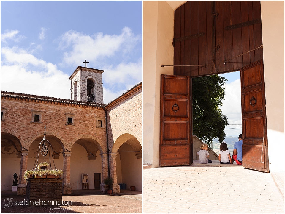 travel photography italy | gubbio church