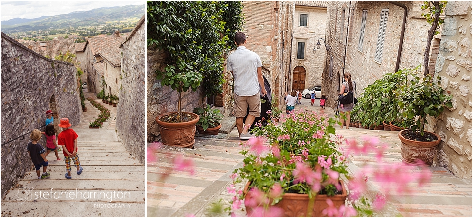 travel photography italy | beautiful steps gubbio