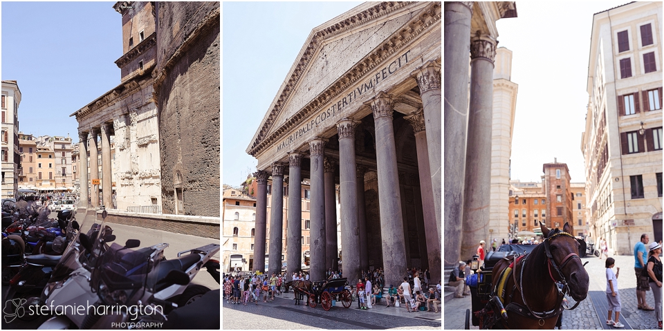 rome travel photography | www.stefanieharrington.com | Pantheon